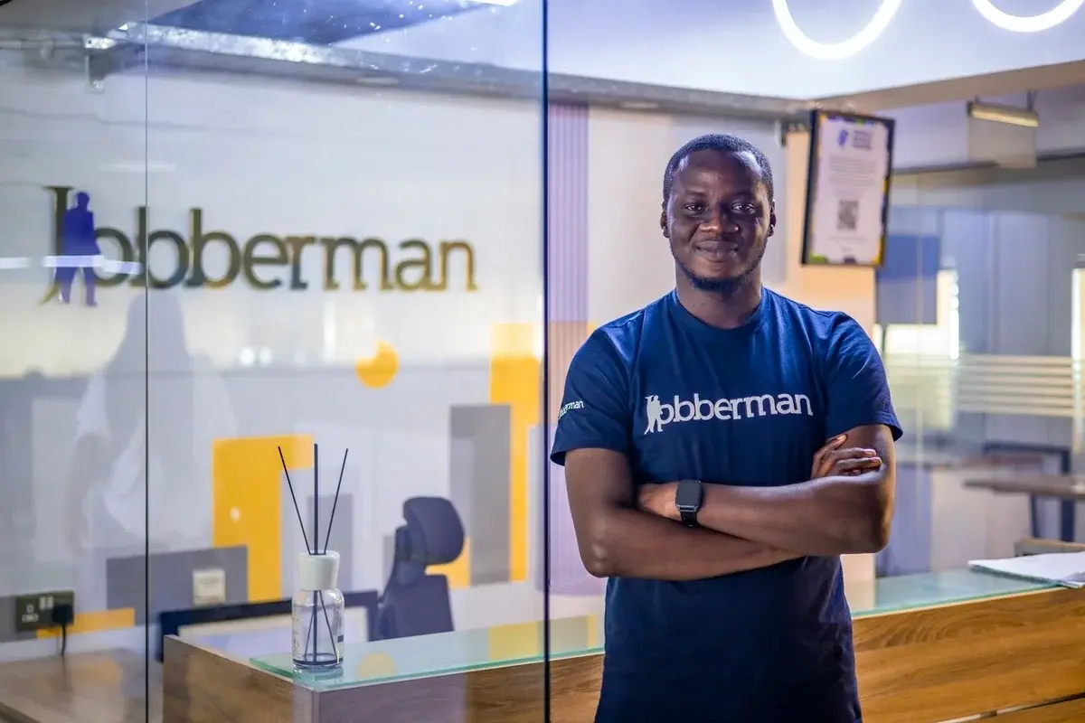 Young man with Jobberman